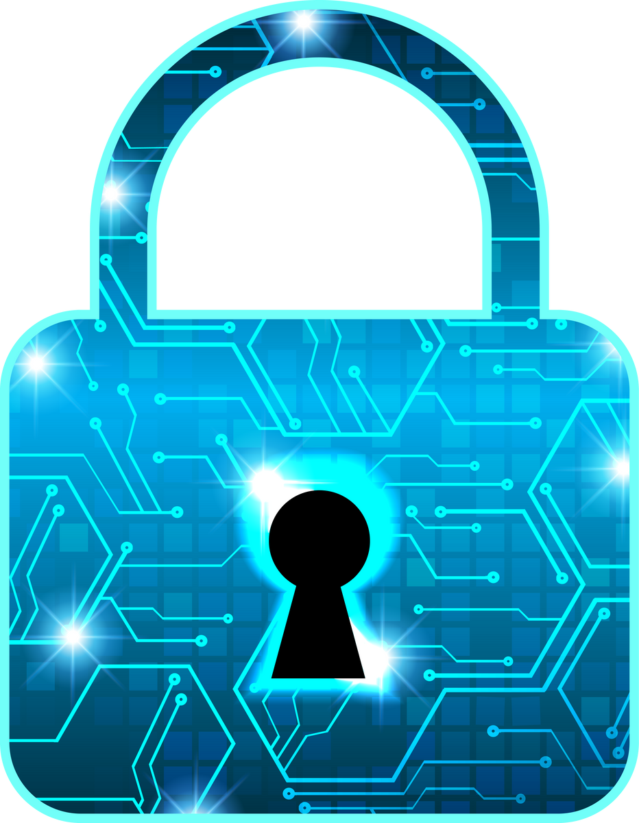 Closed Padlock cyber security